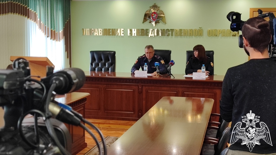 Офицеры вневедомственной охраны провели брифинг для тамбовских журналистов, приуроченный к годовщине образования службы