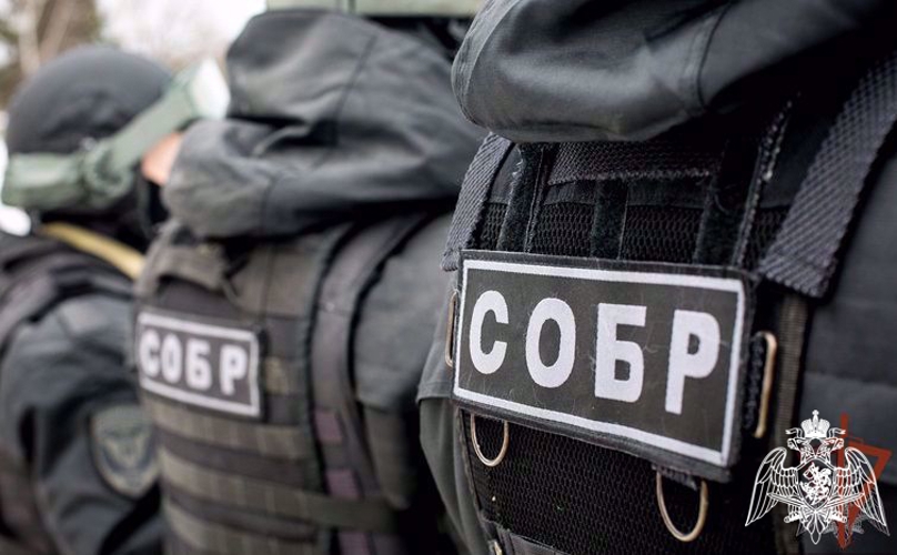 При содействии СОБР Росгвардии в Тамбовской области задержан подозреваемый в государственной измене и финансировании терроризма (видео)