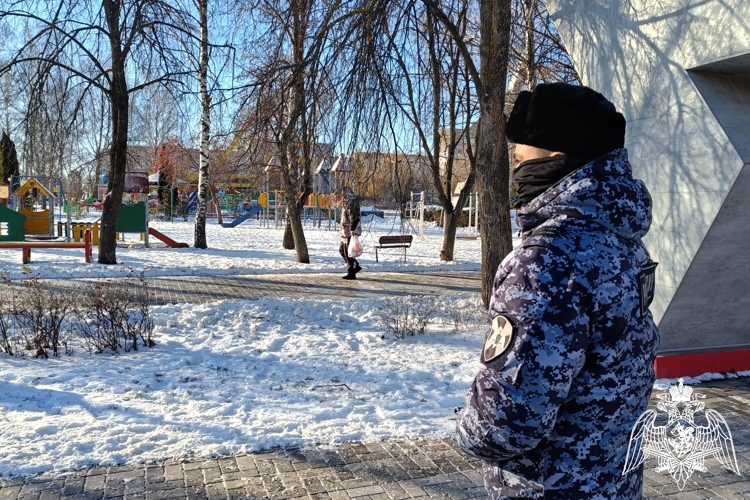 Росгвардейцы приняли участие в обеспечении общественной безопасности и правопорядка в новогоднюю ночь в Тамбовской области