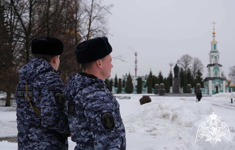 Росгвардейцы приняли участие в обеспечении безопасности граждан во время празднования Рождества Христова в Тамбовской области
