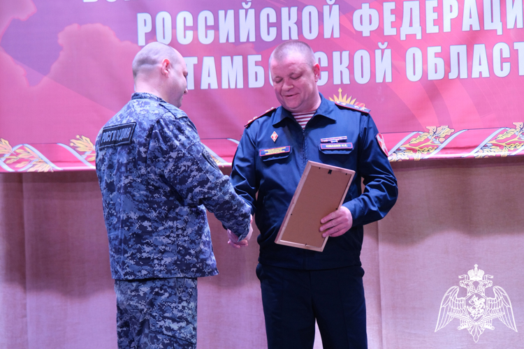 Подразделения государственного контроля и лицензионно-разрешительной работы Управления Росгвардии по Тамбовской области отмечают профессиональный праздник
