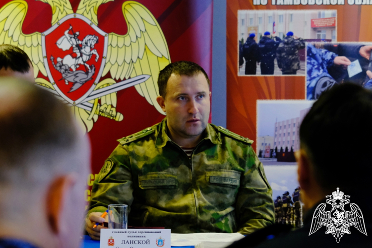 В Тамбове состоялся брифинг в преддверии чемпионатов Центрального округа Росгвардии по зимнему троеборью и лыжным гонкам