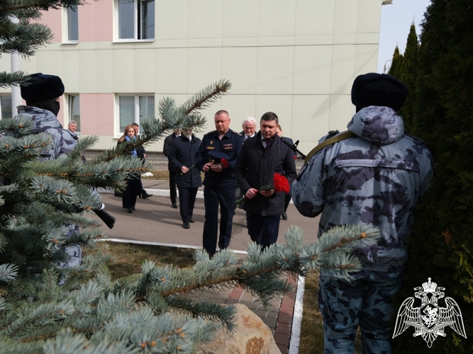 Росгвардейцы торжественно отметили юбилей ведомства в Тамбове