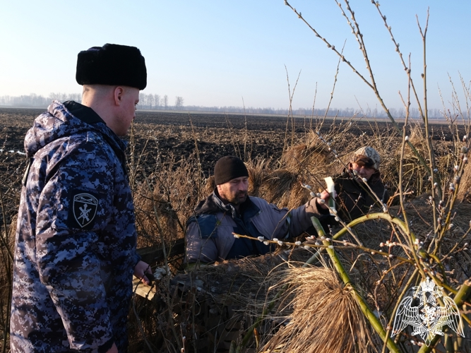 Росгвардейцы провели профилактическое мероприятие «Оружие» в Тамбовской области