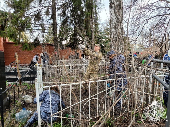 Росгвардейцы приняли участие в акции «Память Победы» в Тамбове
