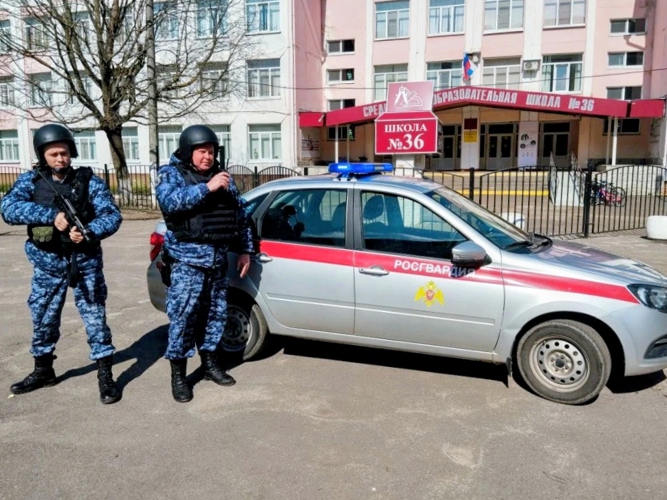 Росгвардейцы приняли участие во Всероссийских антитеррористических учениях на объектах образования в Тамбовской области