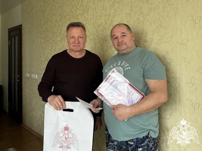 Ветераны тамбовской Росгвардии навестили бывших коллег-ликвидаторов последствий Чернобыльской катастрофы