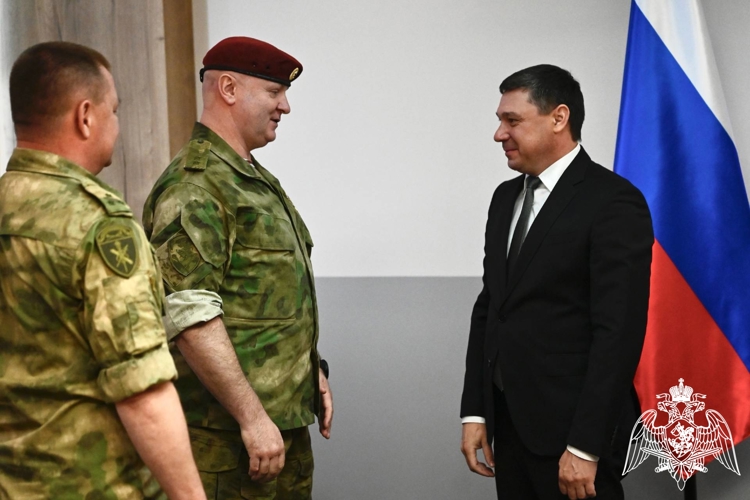 Герой России генерал-лейтенант Вячеслав Пытков проинспектировал подразделения ведомства в Тамбовской области