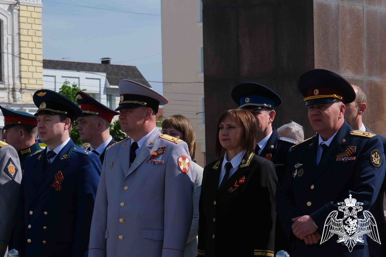 Руководитель Управления Росгвардии по Тамбовской области принял участие в мероприятиях в честь 81-й годовщины Великой Победы