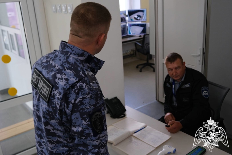 Сотрудники Росгвардии провели профилактическое мероприятие «Охрана» в Тамбовской области