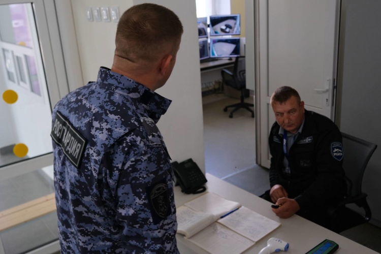 Сотрудники Росгвардии провели профилактическое мероприятие «Охрана» в Тамбовской области