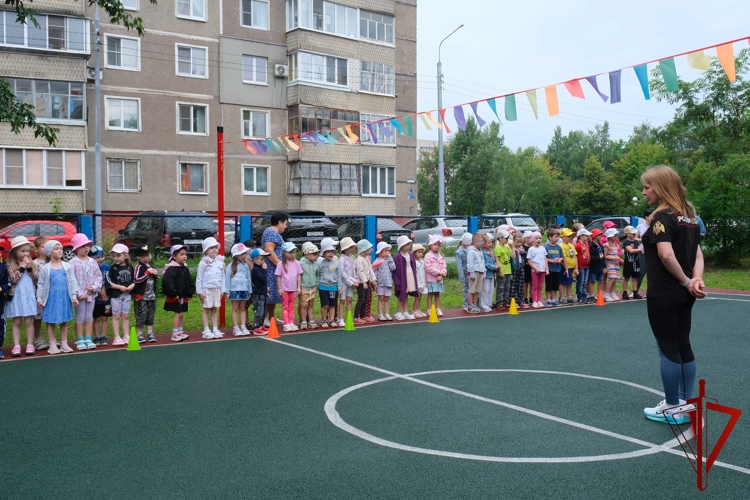 Росгвардейцы провели познавательное мероприятие для дошкольников в Тамбове