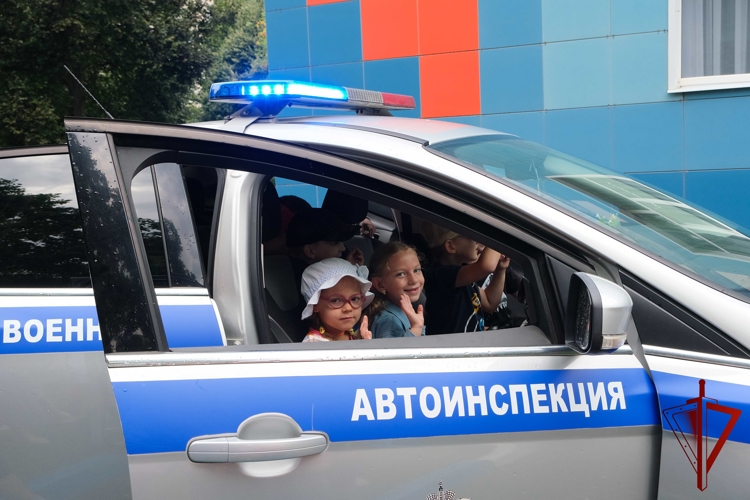 Росгвардейцы провели познавательное мероприятие для дошкольников в Тамбове