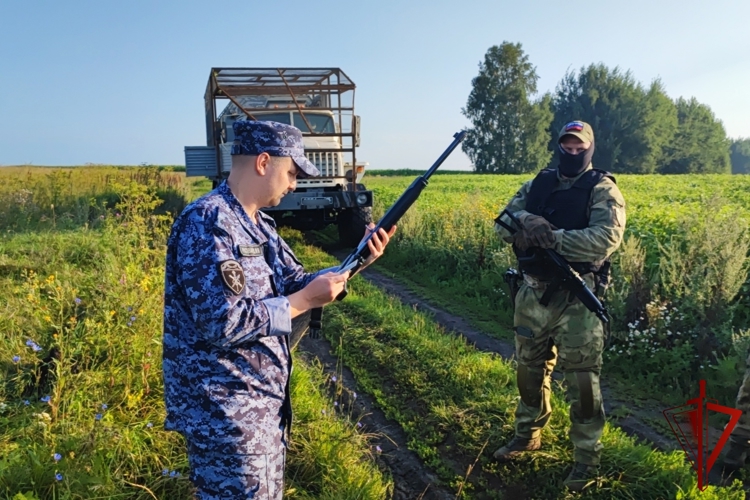Сотрудники Росгвардии провели оперативно-профилактическое мероприятие «Оружие» в Тамбовской области