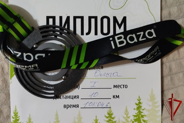 Росгвардейцы завоевали призовые места в лесном забеге в Тамбовской области