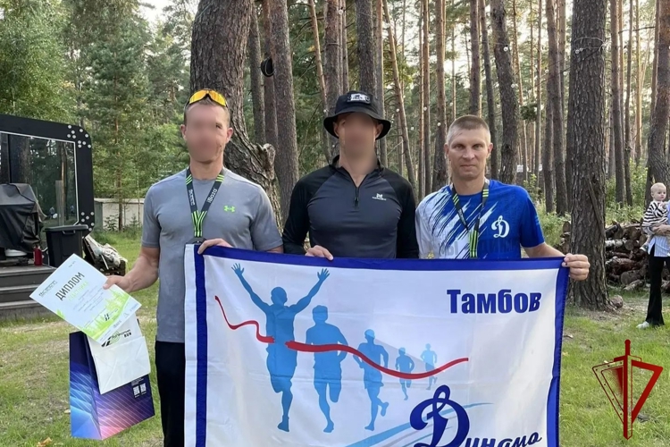 Росгвардейцы завоевали призовые места в лесном забеге в Тамбовской области