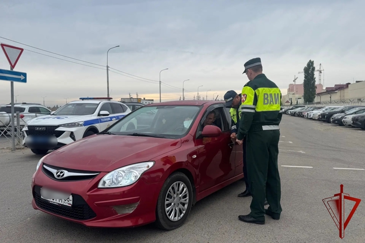 Автоинспекторы Росгвардии провели совместно с коллегами из ГИБДД профилактическое мероприятие с водителями ведомства в Тамбове